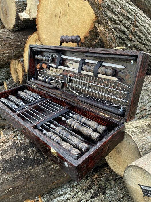 Набір шампурів — ідеальний подарунок для чоловіка ДР