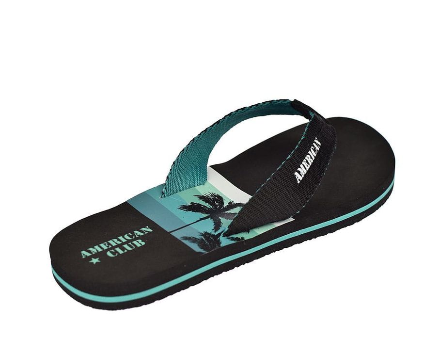 Klapki japonki plażowe szeroki pasek NH 111/23 BK roz. 37