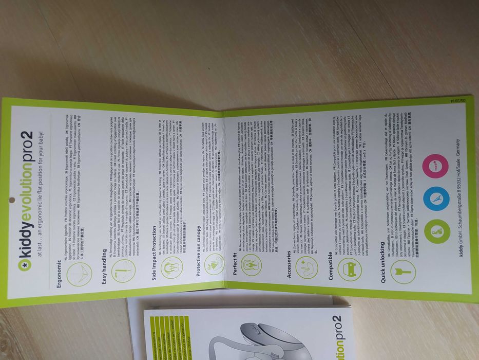 Fotelik samochodowy Kiddy Evolution Pro2