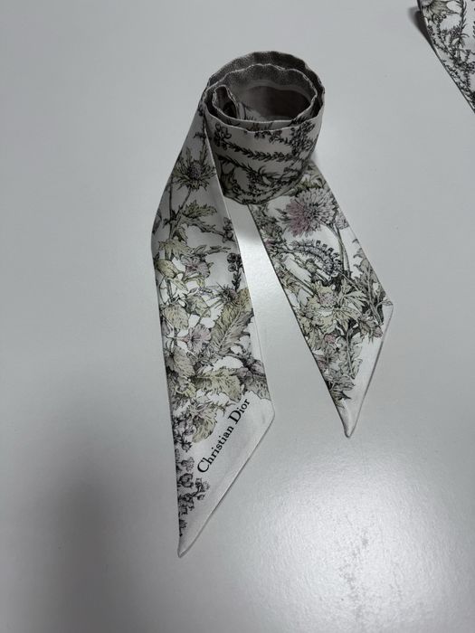 Шёлковый Бандо Dior оригинал Аксесуар двусторонний