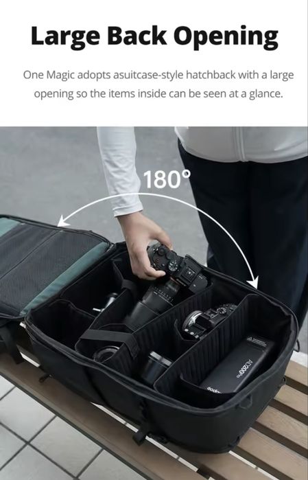 Професійний фоторюкзак ambitful om-28