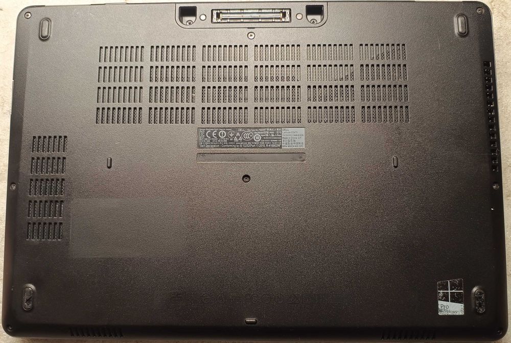 Laptop Dell Latitude E5470 i5 6 generacja- czyszczenie serwisu