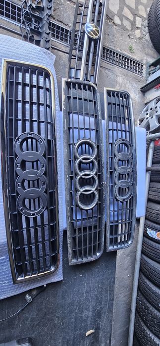 Grelha  central parachoque dianteiro para 02-05 Audi A4 B6