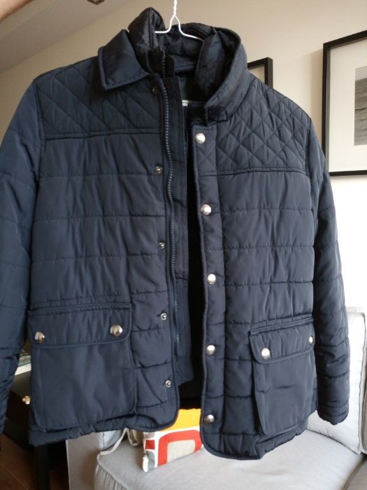 Casaco alcochoado, azul escuro, 9-10 anos, da Massimo