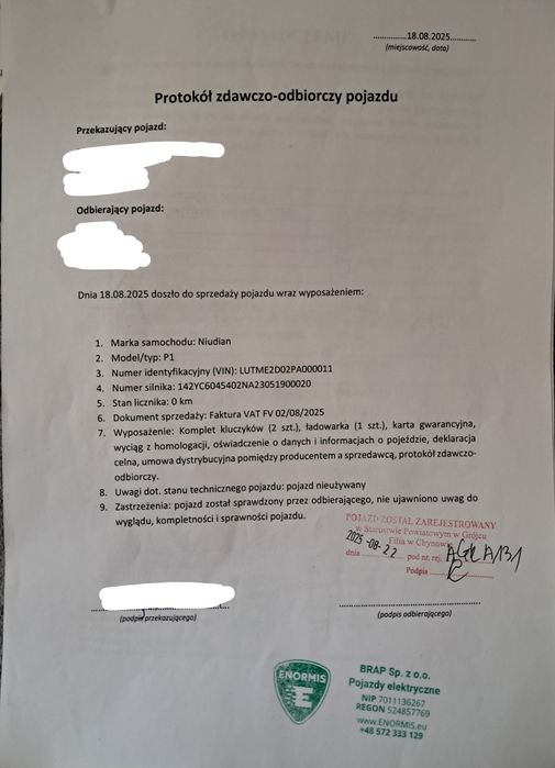 Motorower trójkołowy elektryczny trzyosobowy