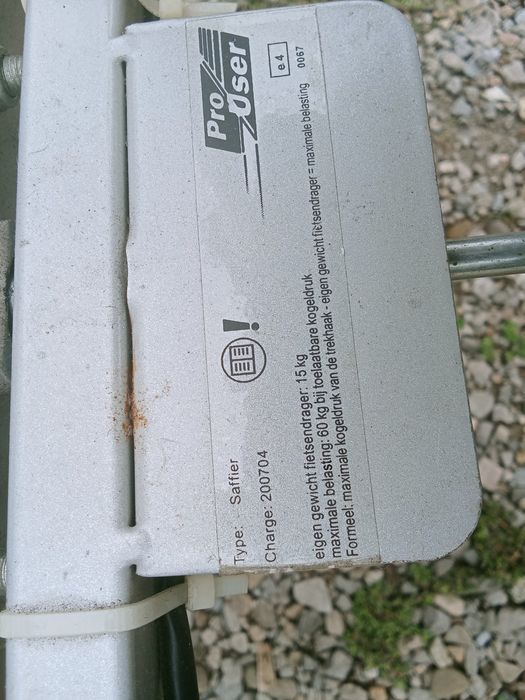 Bagażnik rowerowy na hak