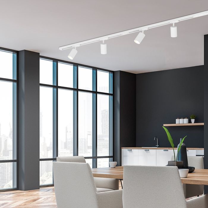 Projetor led calha carril novos