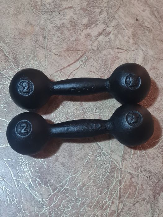 Гантели по 2 кг, СССР