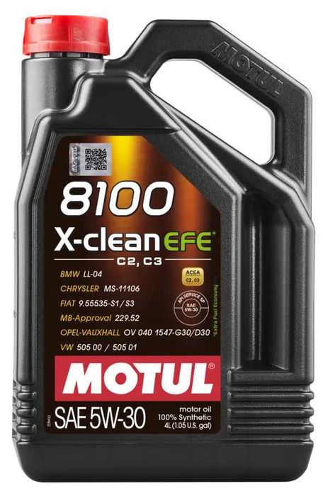 Olej Motul 8100 X-clean EFE 5W30 4L