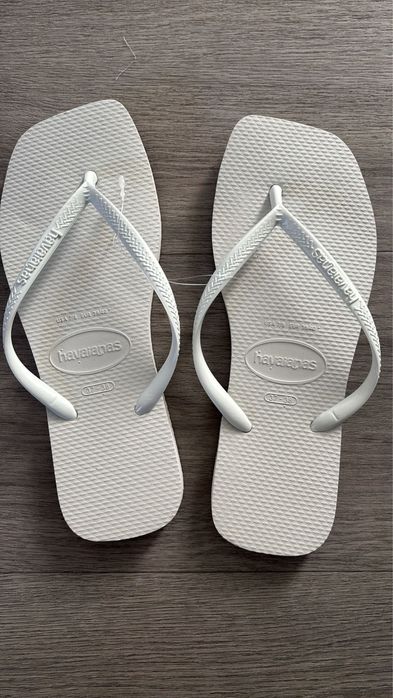 Havaianas Brancas Novas