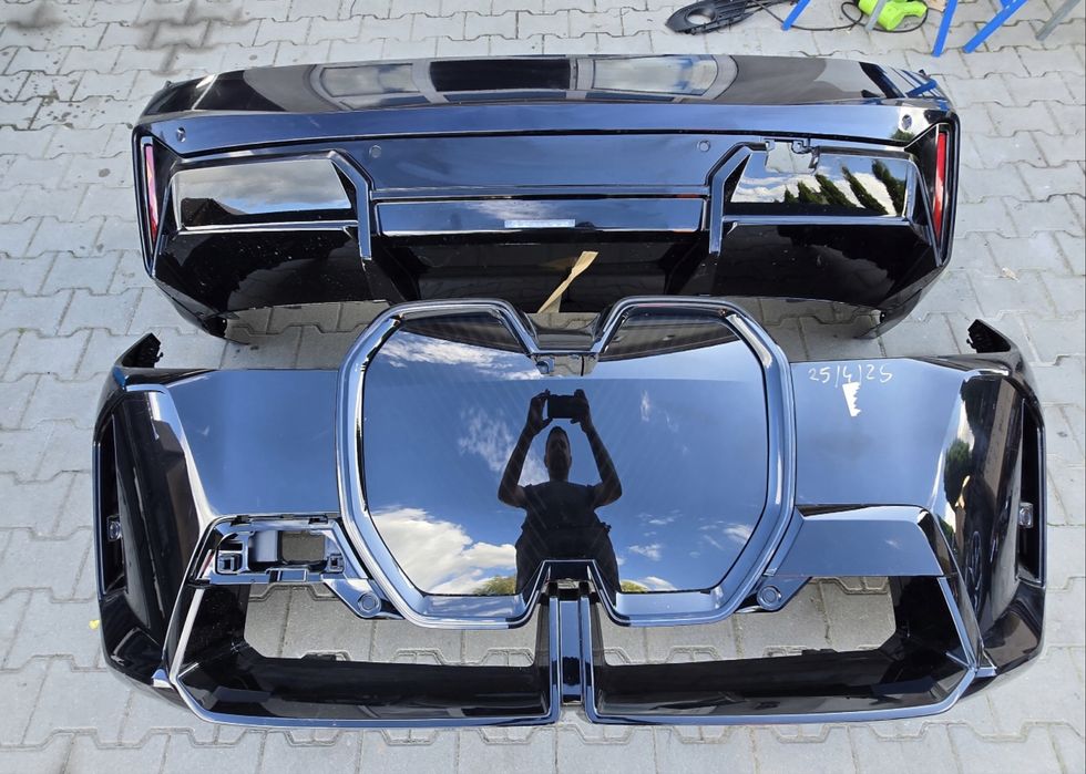 Bmw ix i20 2020- передній бампер задній