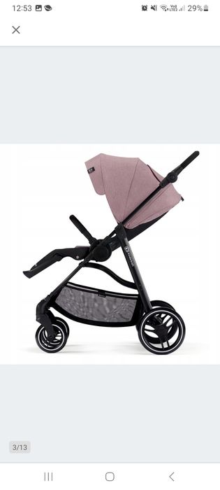 Wózek kinderkraft tyl przód