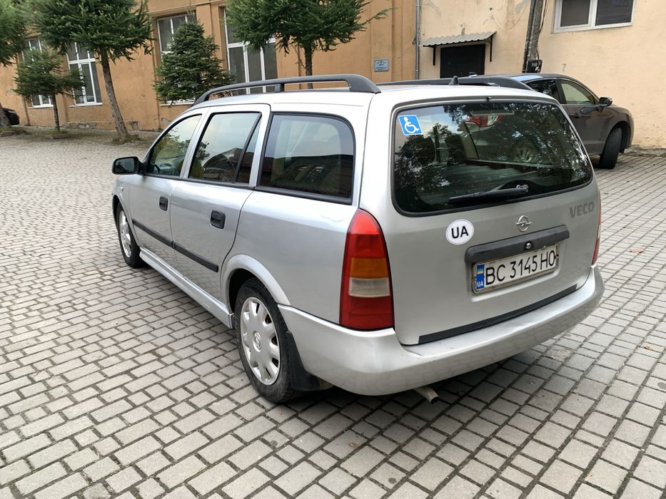 опель астра g 1.6 газ бен 1998 року