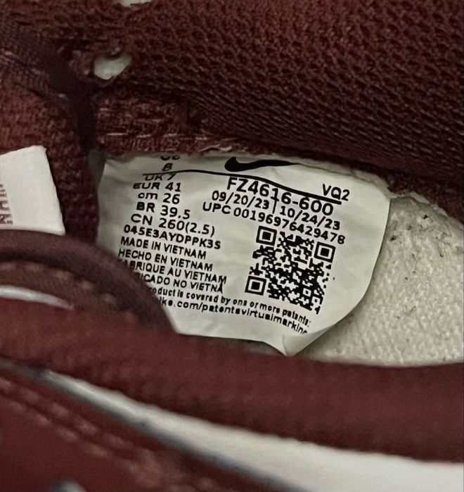 чоловічі кросівки Nike Dunk 41 розмір ідеальний стан