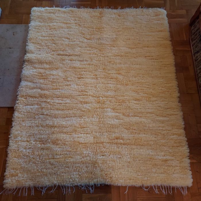 Ręcznie Tkany Dywan Narzuta Skóra Owcza Relugan Leczniczy HANDMADE