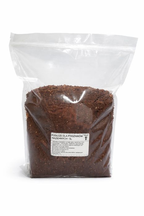 Podłoże dla ptaszników naziemnych. Podłoże do terrarium 5L z wermikuli