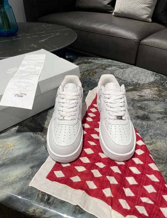 Nowy z metką Nike Air Force 1 07 białe R.45