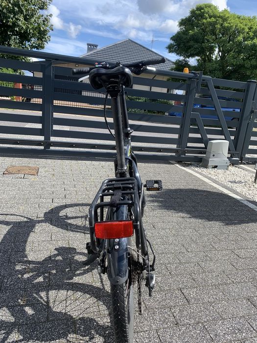 Rower miejski skladany elektryczny