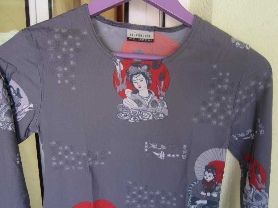 Blusa Chinesa - Manga Comprida - Tamanho M