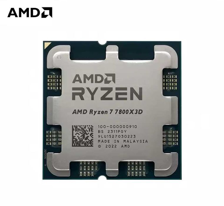 Процесор AMD Ryzen 7 7800X3D 8/16C 4.2-5.0GHz 104MB Zen4 sAM5 Tray