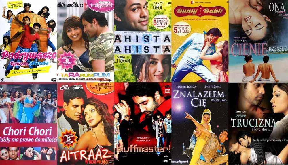 Filmy Bollywood o miłości Lektor DVD romans PL