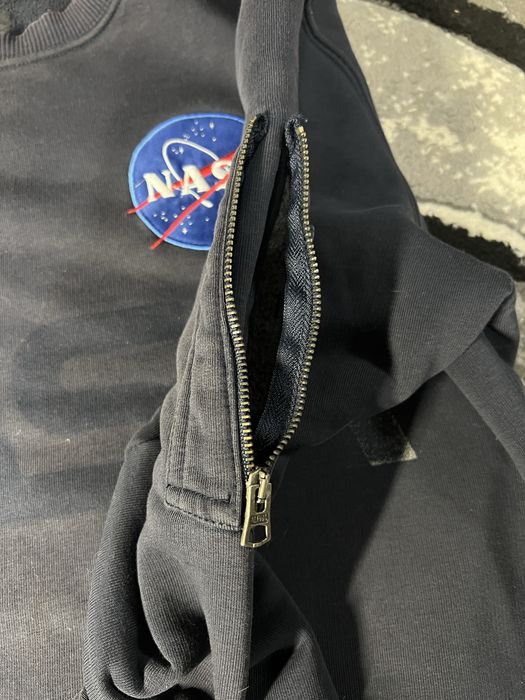 Кофта альфа чоловіча розмрі М спереді след від логотипа