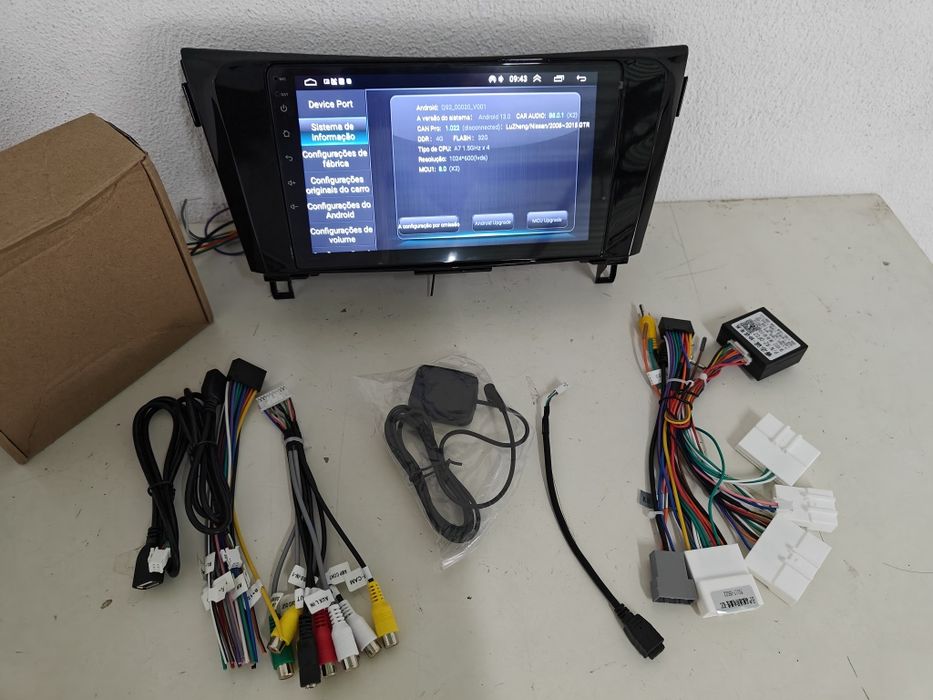 Radio Android 9" Nissan Qashqai J11/X-trail 3 + Carplay (4+32 GB)