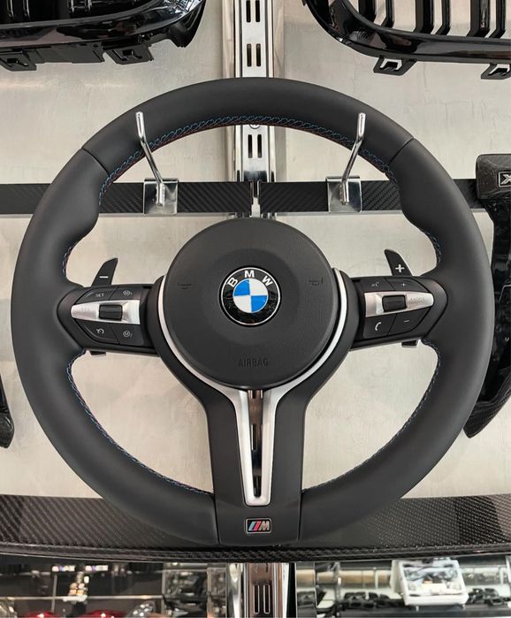 Руль в сборе М для BMW 5-Series F10, 3-Series F30, X5 F15 с подушкой