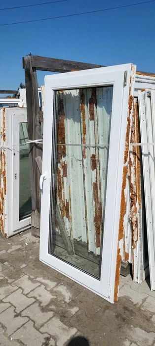 OKNA Używane 82X161 OKNO KacprzaK Plastikowe PCV - Lider Okna OLX