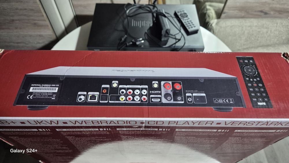 Wzmacniacz cyfrowy Imperial dabman i5 60  cd z funkcjami sieciowymi