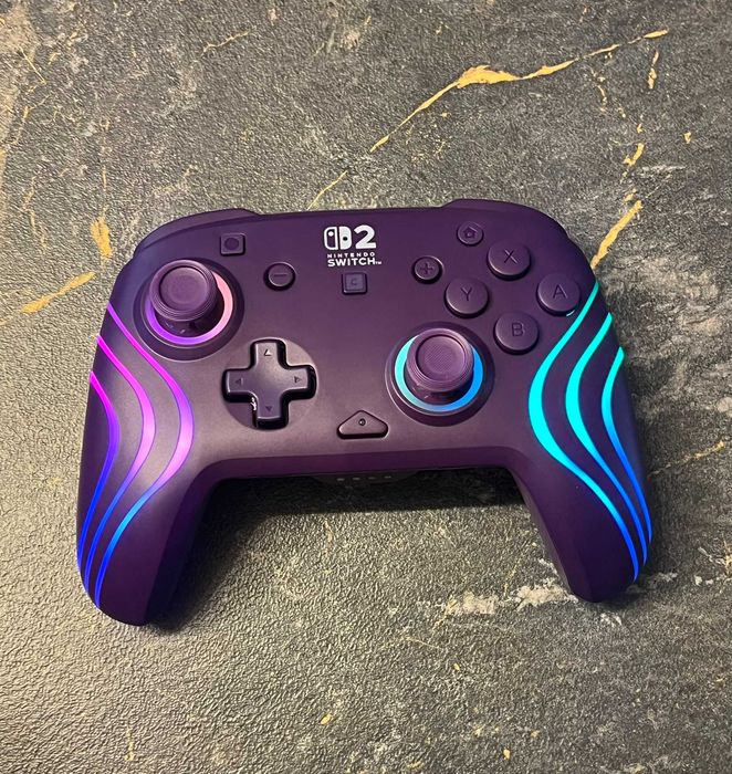 Kontroler Bezprzewodowy Pad Nintendo Switch 2 Turtle Beach TMR RGB Violet