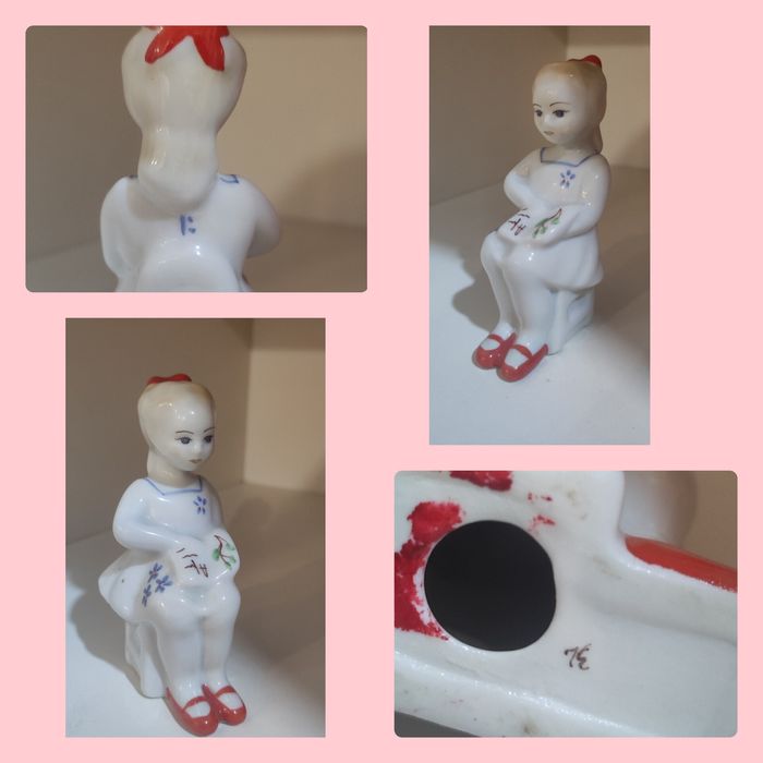 Вінтажна порцелянова фігурка, Румунія