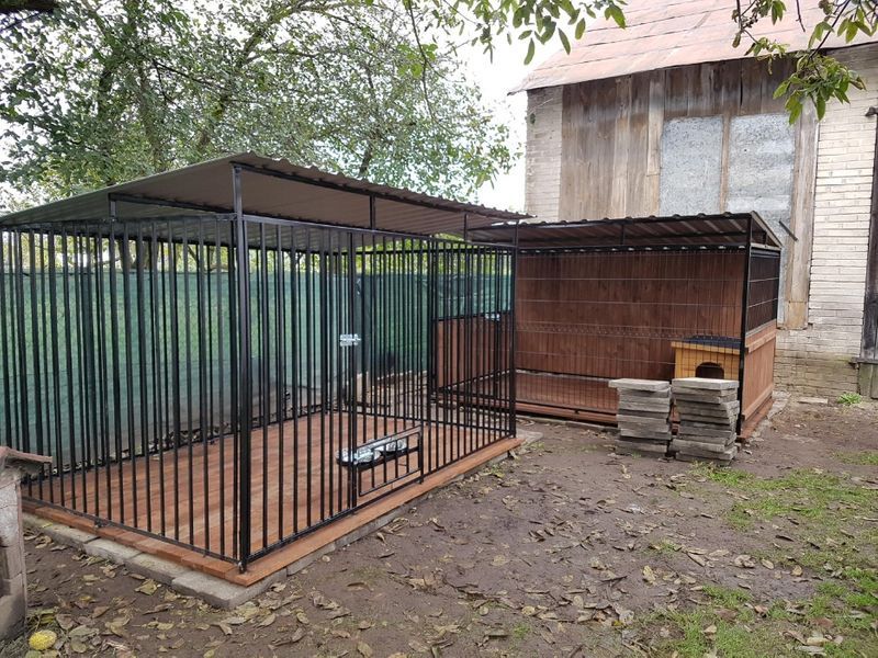 Kojec Klatka Box Zagroda Buda dla psa 3x2 Solidny Montaż Gratis