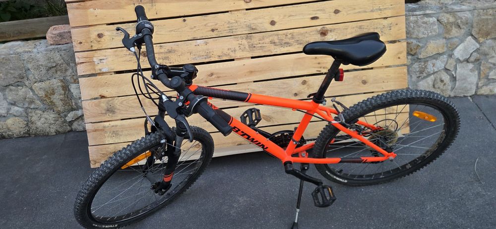 Bicicleta BTT de Criança Decathlon Rockrider 500 (Roda 24") – Com mudanças Shimano
