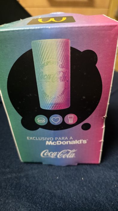 Copo rainbow coca cola McDonald's