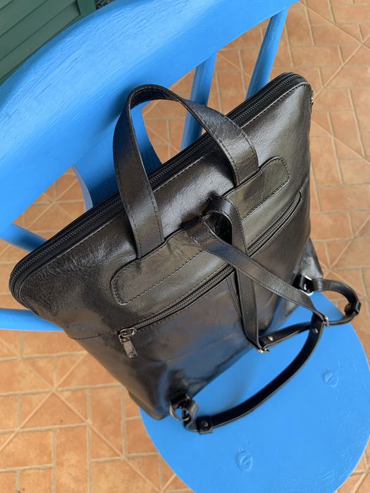 Mochila de pele Marta Ponti