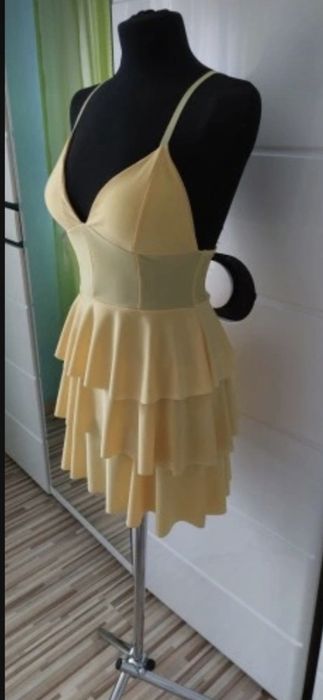 Sukienka żólta letnia /uni