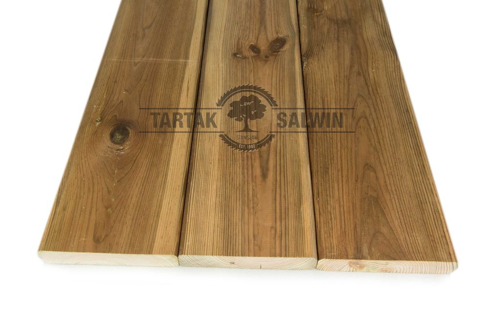 Deska tarasowa sosnowa ryflowana 28x150