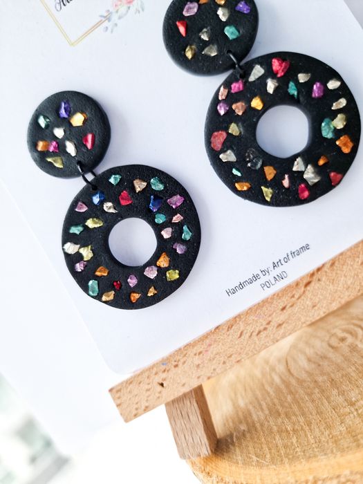 Kolczyki z gliny polimerowej