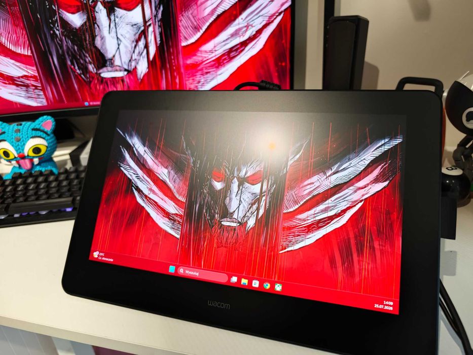 Wacom Cintiq Pro 16 4K DTH167, Wacom Stand, Pro Pen 2 Jak nowy Okazja