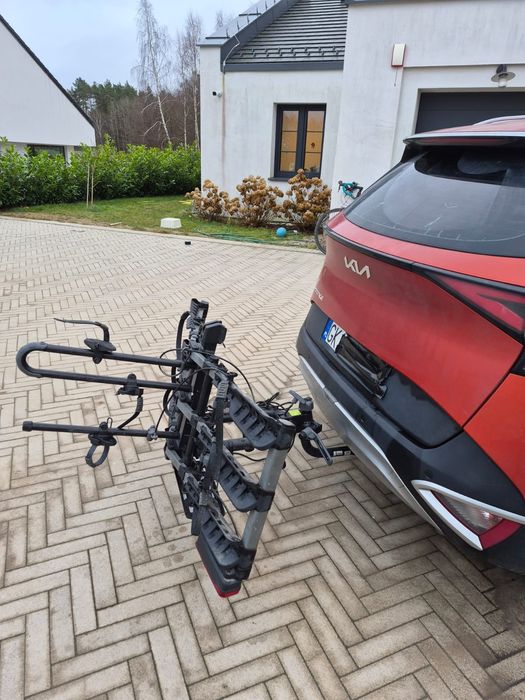 Bagaznik na hak skladany odchylany 3 rowery interpack spider 3  60kg