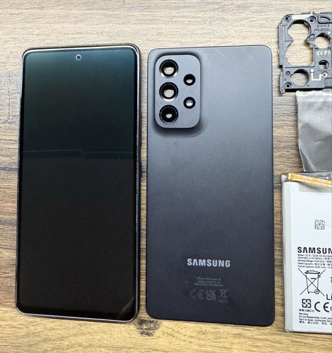Samsung Galaxy A53 5G дисплей, разборка, детали, запчасти