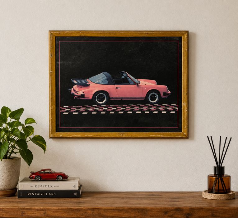 Quadro Porsche Targa