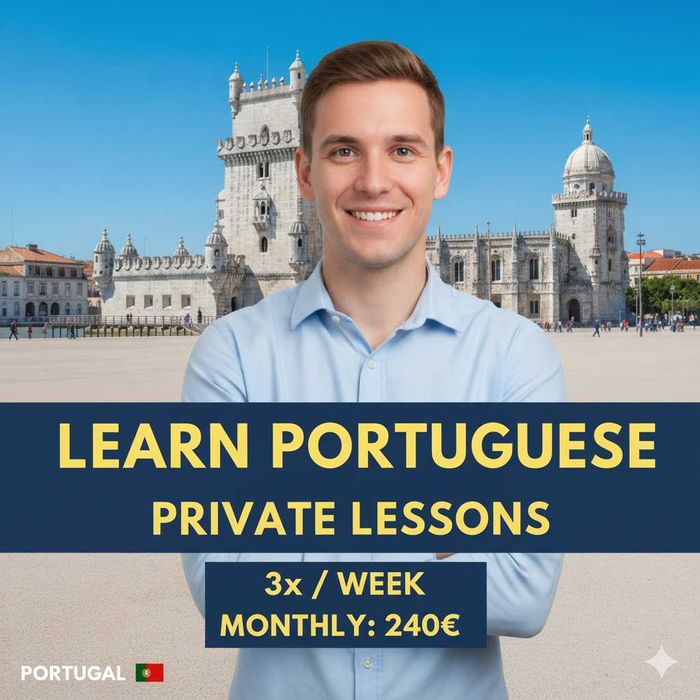 Speak Portuguese Confidently! Private Lessons 3x/Week