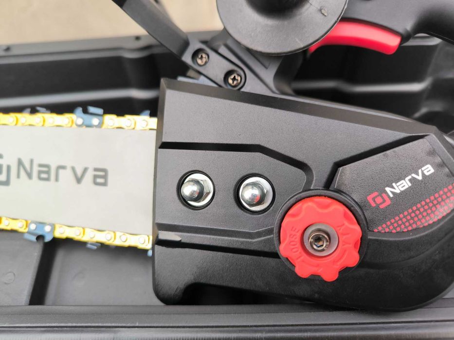 Аккумуляторная БЕСЩЕТОЧНАЯ пила NARVA 21В /4Ач (2ак.Makita) /30см/КЕЙС