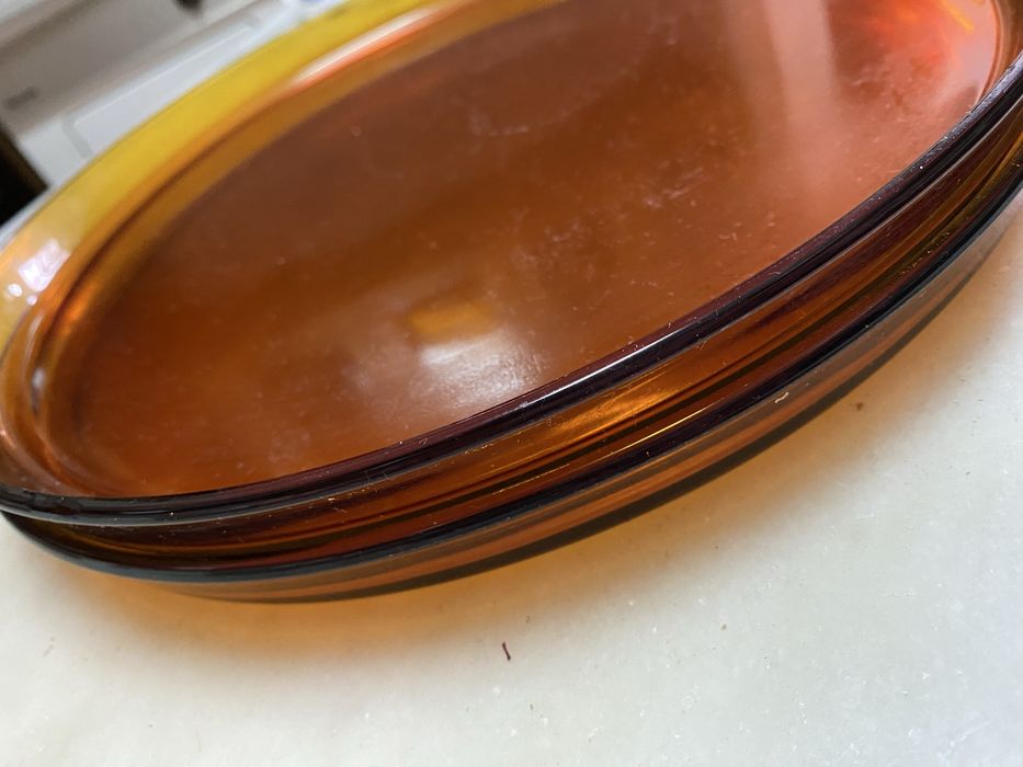 2 pratos pirex 30cm diametro