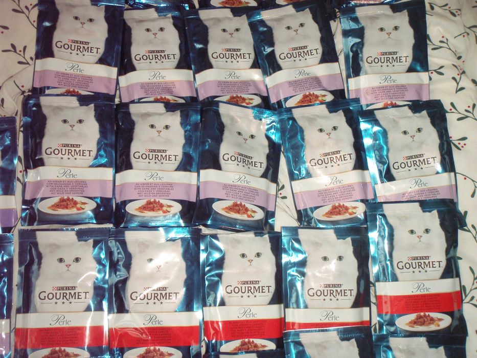 Gourmet Perle 85g Karma mokra kot 50 sztuk 4 smaki
