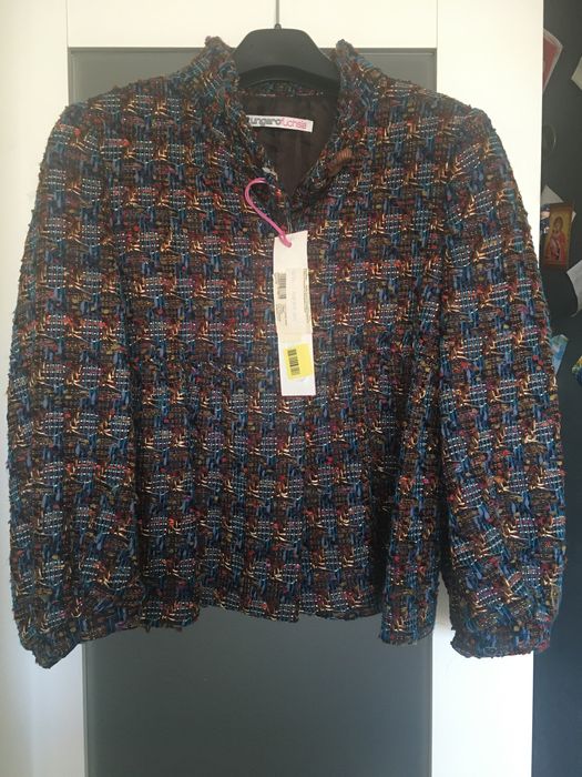 Пиджак расклешенный. Букле. Ungaro fuchsia