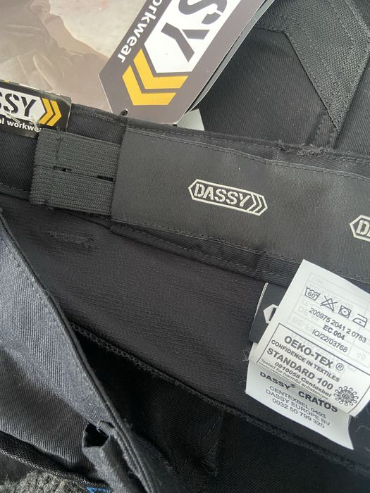 Spodnie robocze męskie 52 Dassy