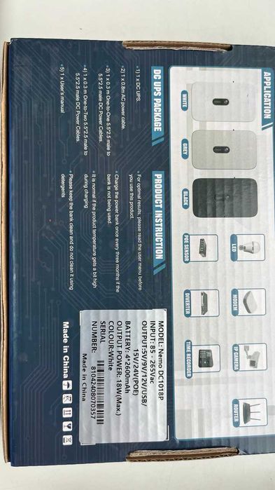 ДБЖ Nemo DC1018P POE  Power Bank для роутера
